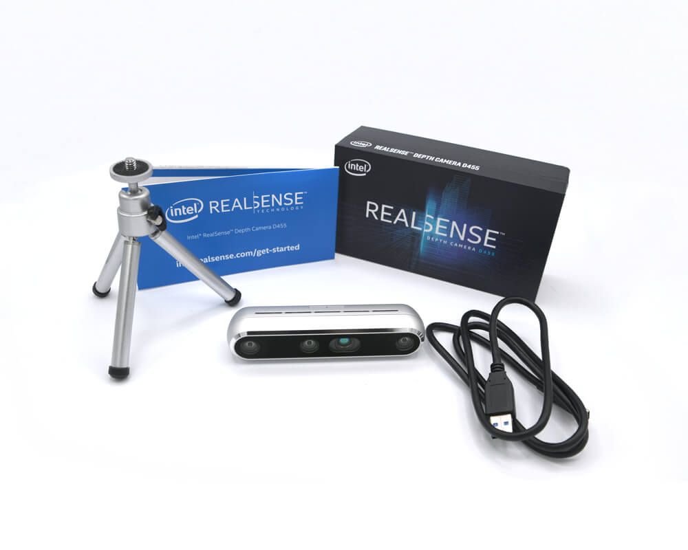Intel RealSense AI Long Range Depth Camera D455F with IR pass