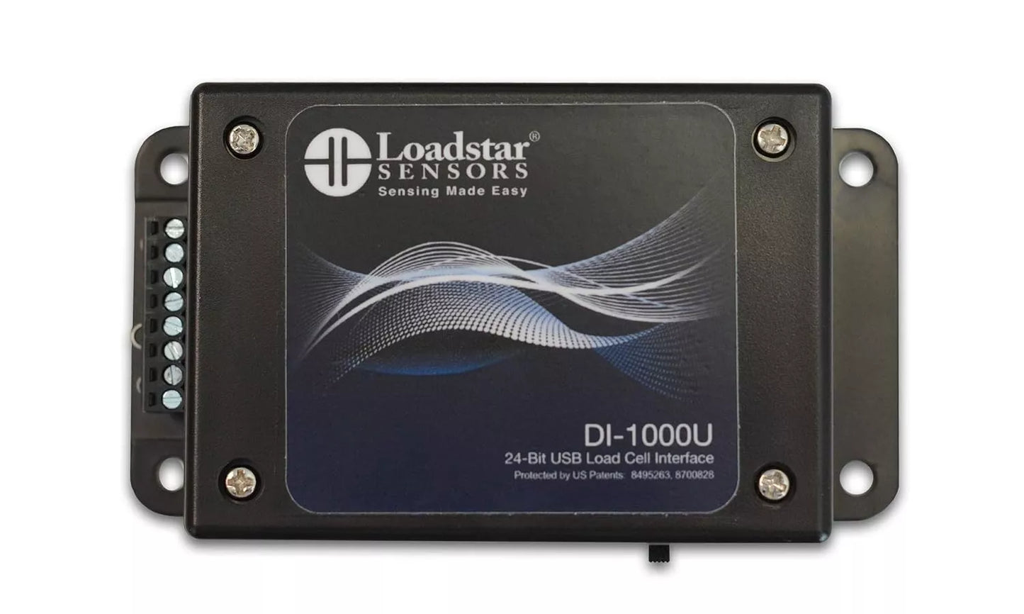 Loadstar Sensors DI-1000U 24-Bit USB Load Cell Interface 4 or 6 wire