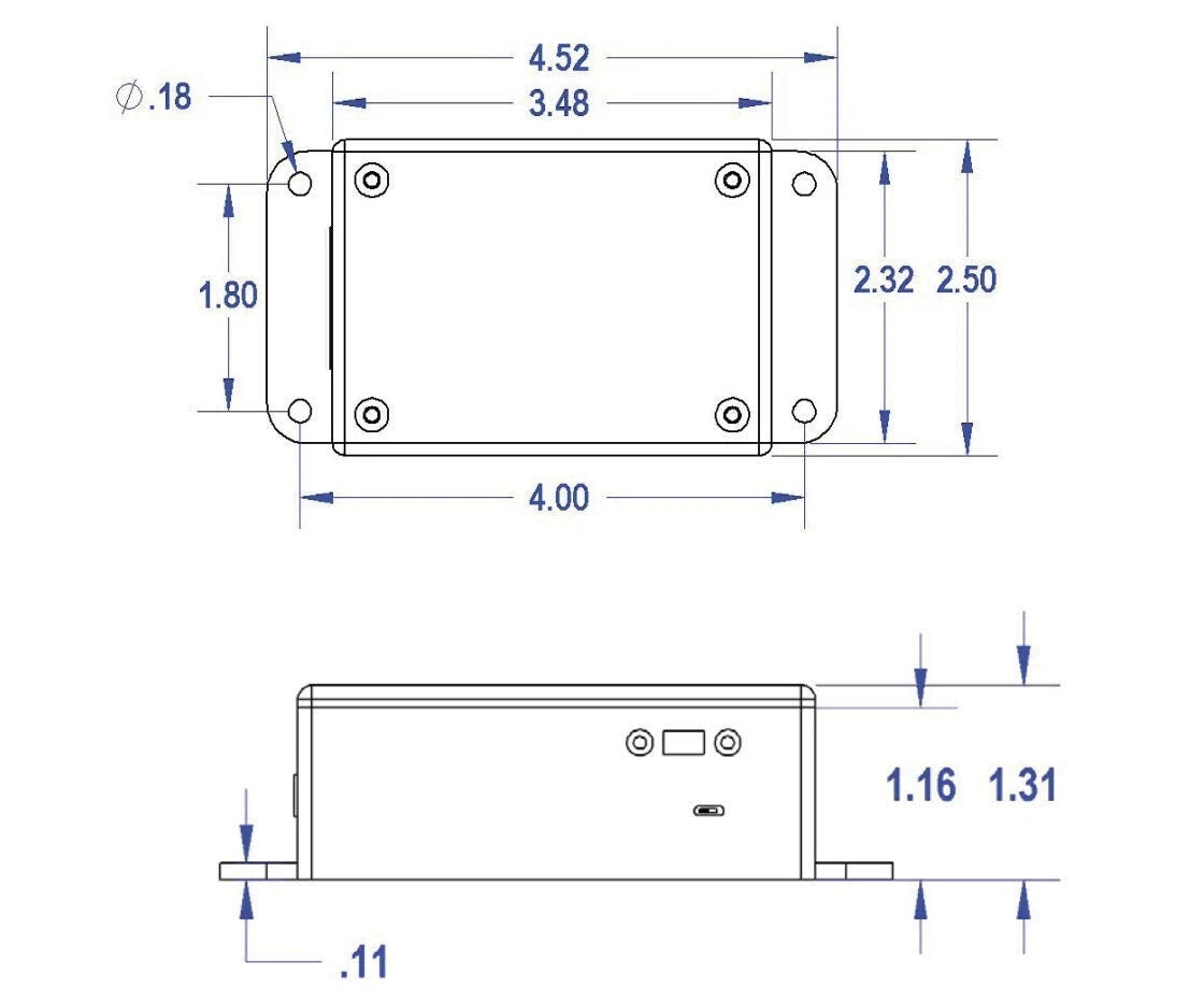 Loadstar Sensors DI-1000U 24-Bit USB Load Cell Interface 4 or 6 wire